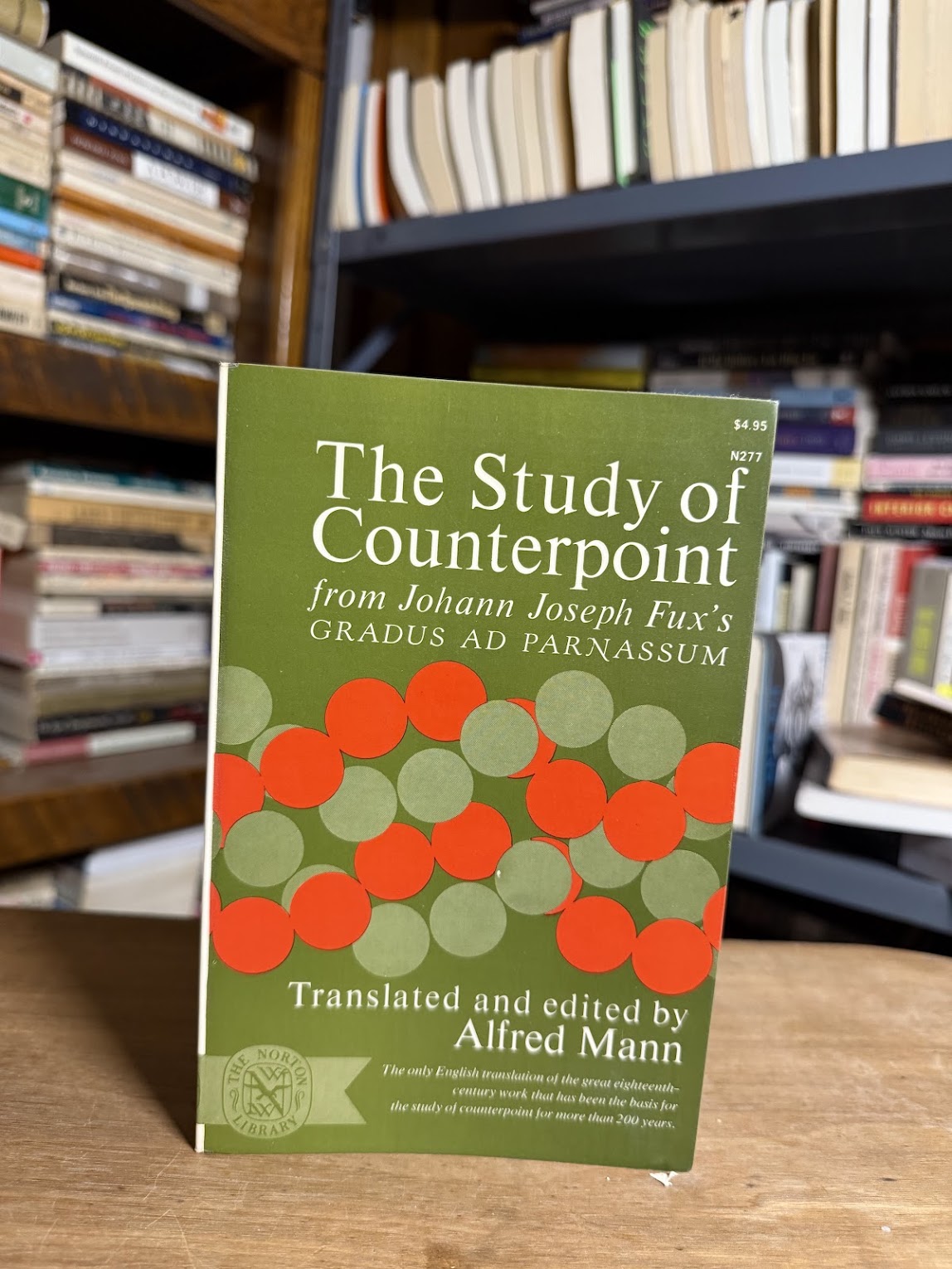 The Study of Counterpoint by Johann Joseph Fux
