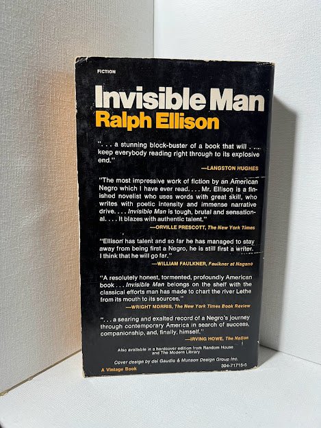 Invisible Man by Ralph Ellison