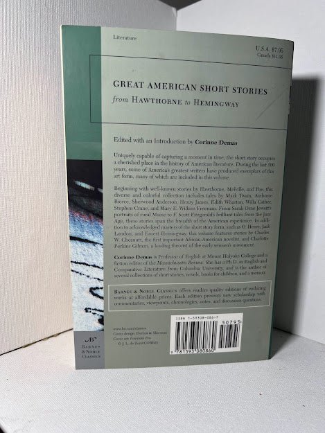 Great American Short Stories from Hawthorne to Hemingway