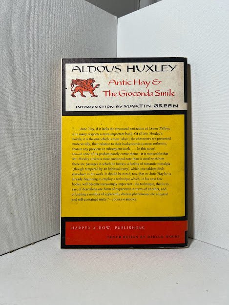 Antic Hay & The Gioconda Smile by Aldous Huxley