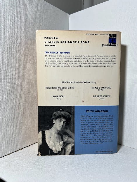 The Custom of the Country by Edith Wharton