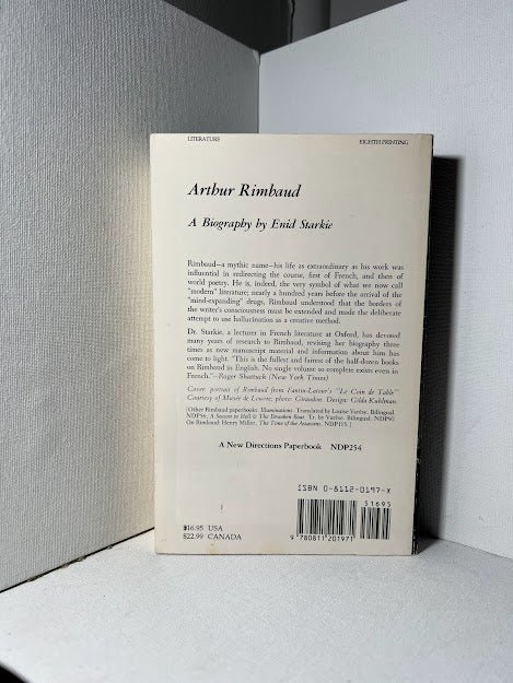 Arthur Rimbaud by Enid Starkie