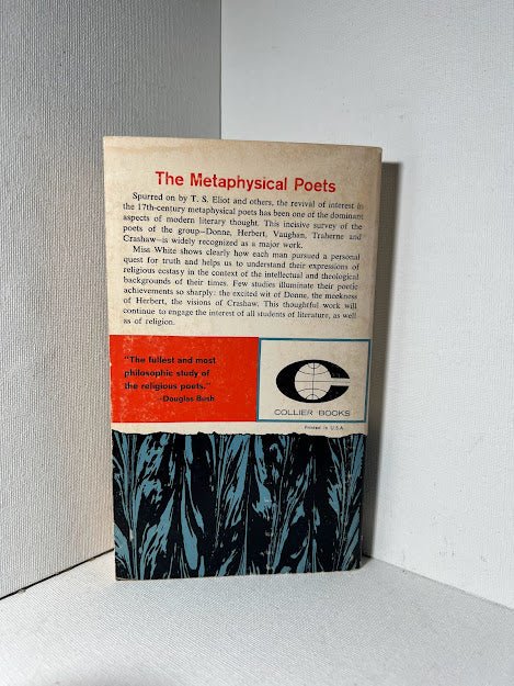 The Metaphysical Poets by Helen C. White