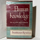 Human Knowledge : Its Scope and Limits by Bertrand Russell
