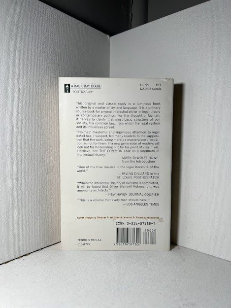 The Common Law by Oliver Wendell Holmes