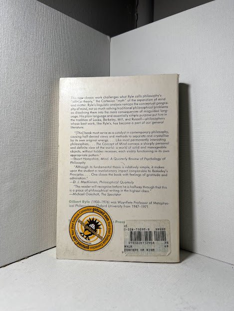 The Concept of Mind by Gilbert Ryle