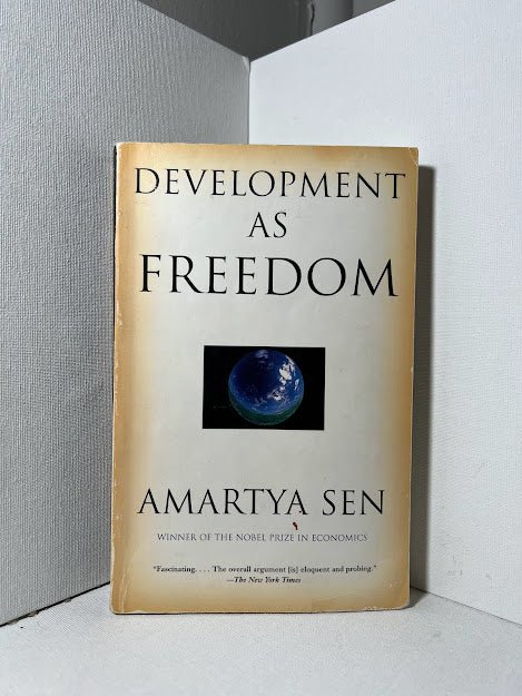 Development as Freedom by Amartya Sen