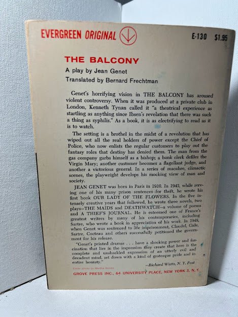 The Balcony by Jean Genet