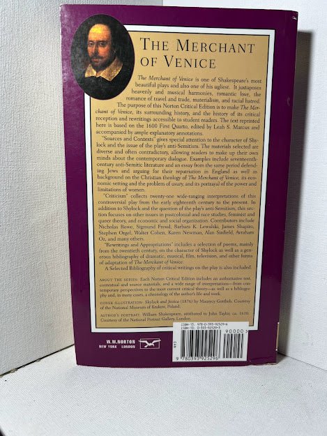 The Merchant of Venice by William Shakespeare