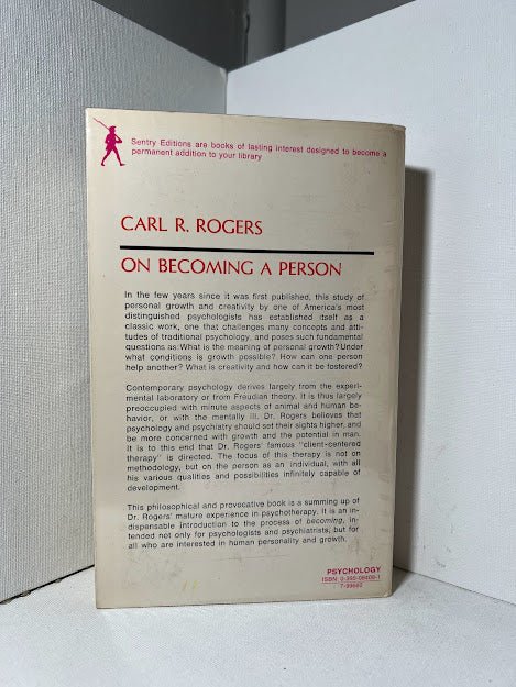 On Becoming A Person by Carl Rogers