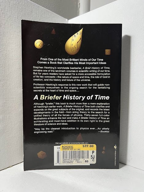 A Briefer History of Time by Stephen Hawking