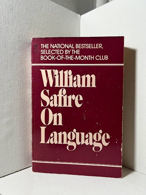 William Safire On Language