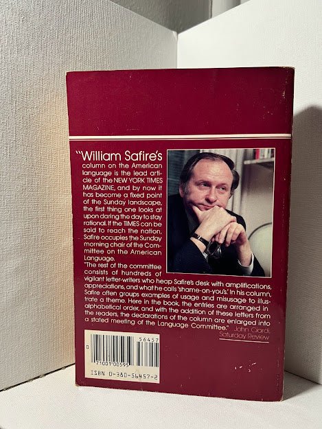 William Safire On Language