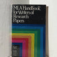 MLA Handbook for Writers