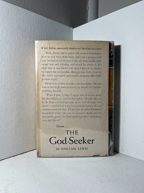 The God-Seeker by Sinclair Lewis