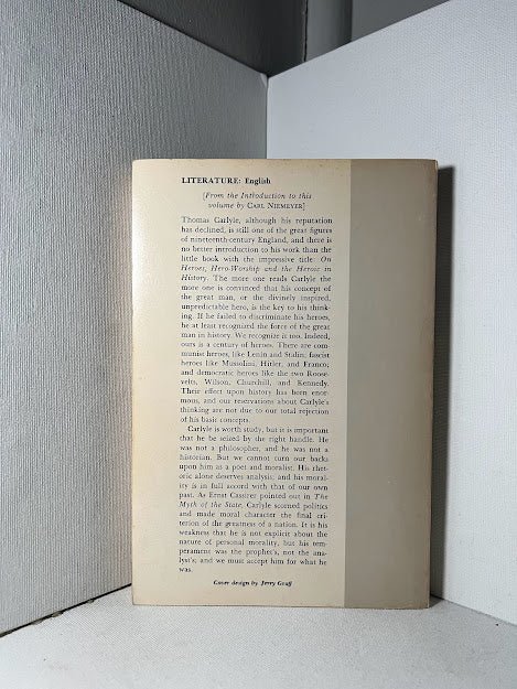 On Heroes, Hero-Worship and the Heroic History by Thomas Carlyle