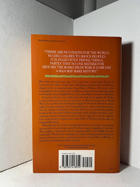 Seven Pillars of Wisdom by T.E. Lawrence