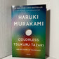 Colorless Tsukuru Tazaki by Haruki Murakami