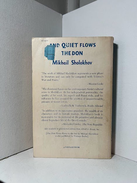 And Quiet Flows the Don by Mikhail Sholokhov