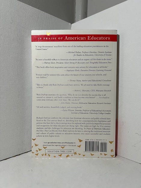 In Praise of American Educators by Dr. Richard DuFour