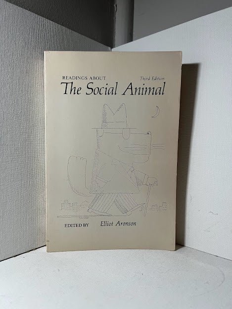 The Social Animal edited by Elliot Aronson