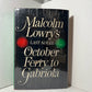 October Ferry to Gabriola by Malcolm Lowry