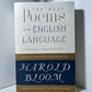 The Best Poems of the English Language selected by Harold Bloom